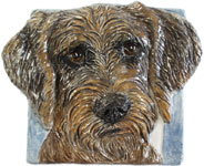 Imagine your dog painted on this tile!